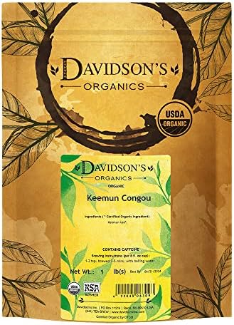 Davidson's Organics Keemun Congou Loose Leaf Tea 16oz