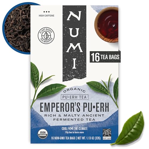 Numi Organic Emperor's Pu-erh Tea Bags (16 count)