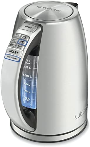 Cuisinart PerfecTemp 1.7L Electric Kettle, 6 Preset Temperatures