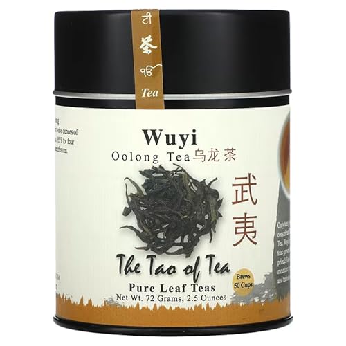 The Tao of Tea, Wuyi Oolong Tea, Loose Leaf (2.5 Ounce Tin)