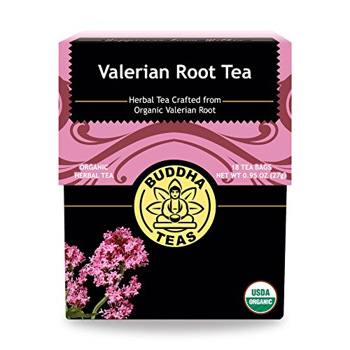 Buddha Teas Organic Valerian Root Tea, 18 Bags