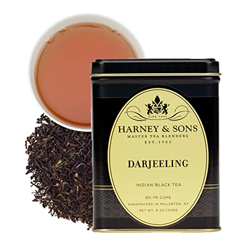 Harney & Sons Darjeeling Loose Leaf Black Tea, 8 oz