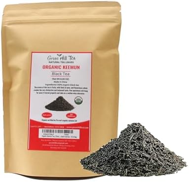 Greenhilltea Organic Keemun Black Tea 8oz