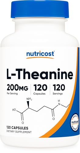 Nutricost L-Theanine 200mg (120 Capsules)