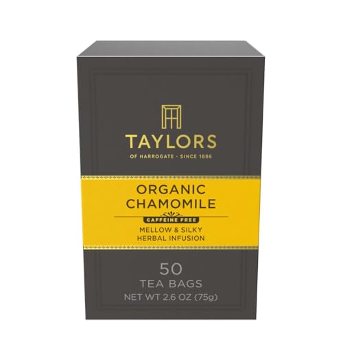 Taylors of Harrogate Organic Chamomile Tea, 50 Bags
