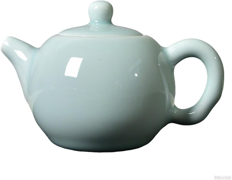 Seres Celadon Teapot, Jade Green Porcelain, Tea Ceremony, 4 Colors