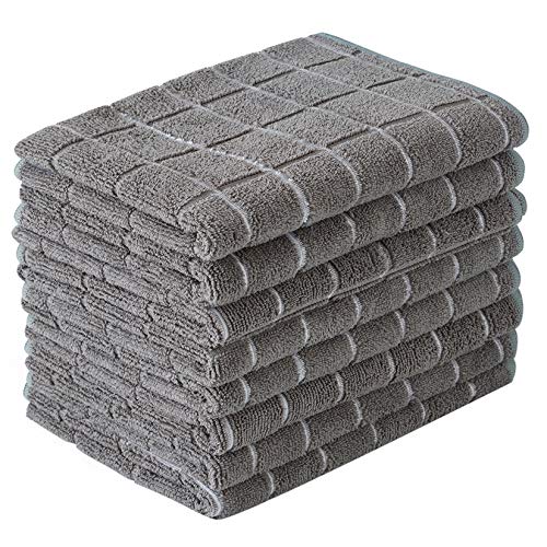 HYER KITCHEN Microfiber Dish Towels 8 Pack