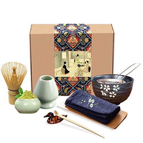 Artcome Traditional Japanese Matcha Tea Set 9Pcs