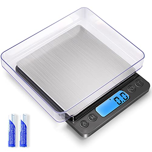 YONCON Digital Kitchen Scale 3000g x 0.1g with Tare Function