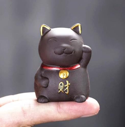 EatingBiting Zisha Maneki Neko Lucky Cat (Variant)
