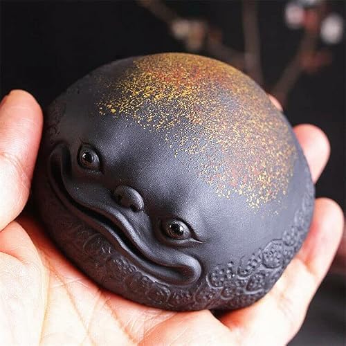 EatingBiting Zisha Golden Toad Tea Pet