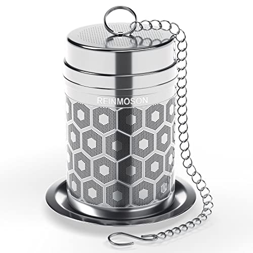 Reinmoson Tea Strainers for Loose Tea, Extra Fine Mesh Tea Infuser