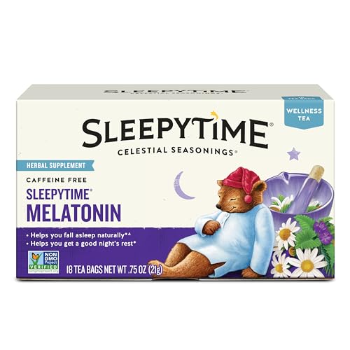 Celestial Seasonings Sleepytime Tea Plus Melatonin, 18 Bags