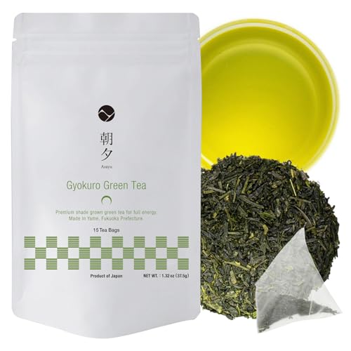 Asayu Japan Premium Gyokuro Tea Bags (15 bags)