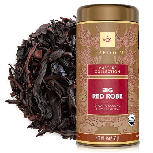 Teabloom USDA Organic Big Red Robe Oolong Loose Leaf (1.76 oz)