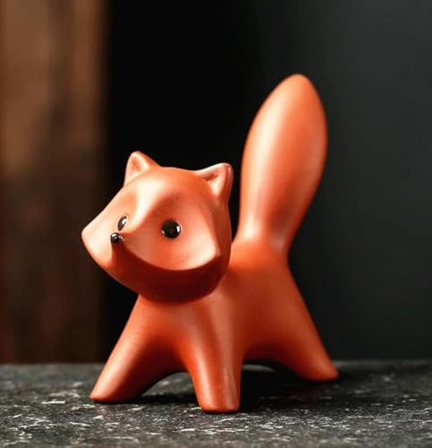 EatingBiting Zisha Tea Pet Fox