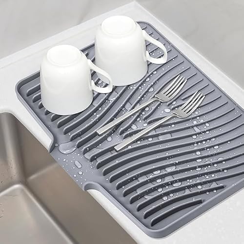 TIKNIK Silicone Dish Drying Mat 16x12