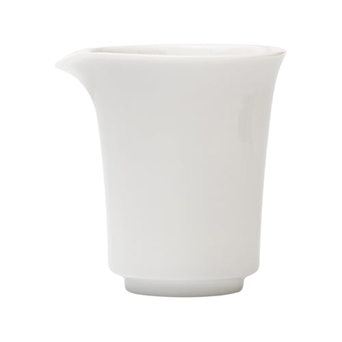 Sizikato White Porcelain Chahai Tea Cup 6oz