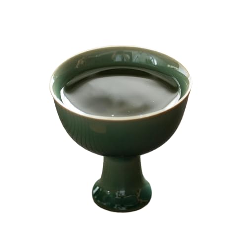 Celadon Yue Kiln Plum Green Tea Cup