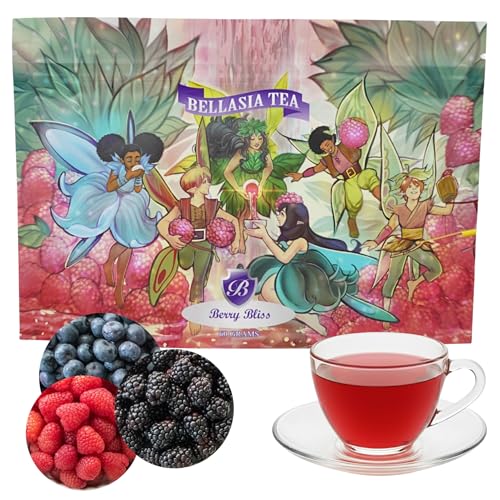 Bellasia Tea Berry Bliss for Kids — Caffeine Free Herbal Tea Blend