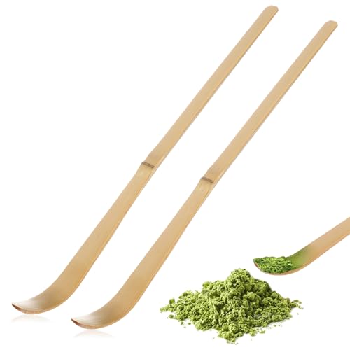 Bamboo Matcha Scoop (Chashaku), 2-pack