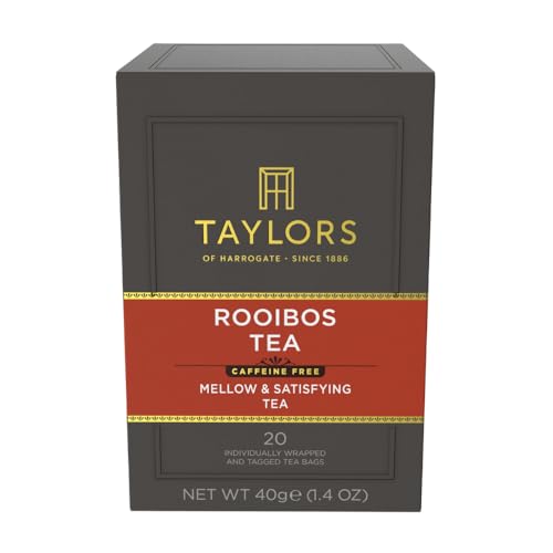 Taylors of Harrogate Rooibos Tea Bags, 20ct — Naturally Caffeine-Free