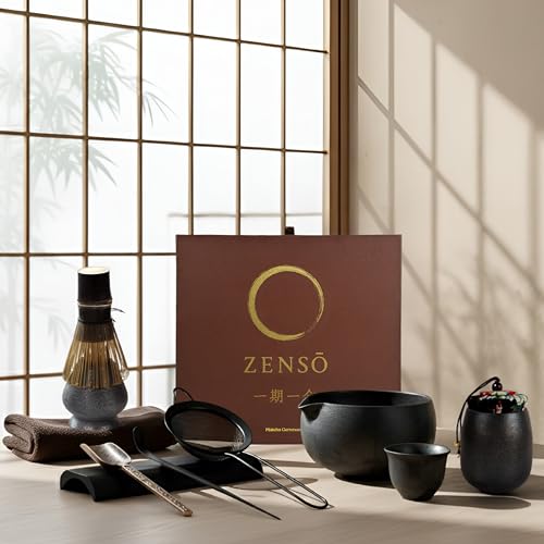 ZENSO Premium Matcha Whisk Set 10 Piece Ceremony Kit