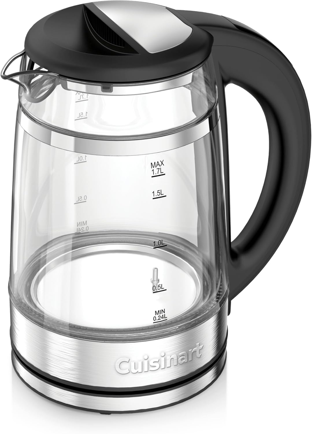 Cuisinart 1.7L Glass Variable Temperature Electric Kettle with Touchscreen